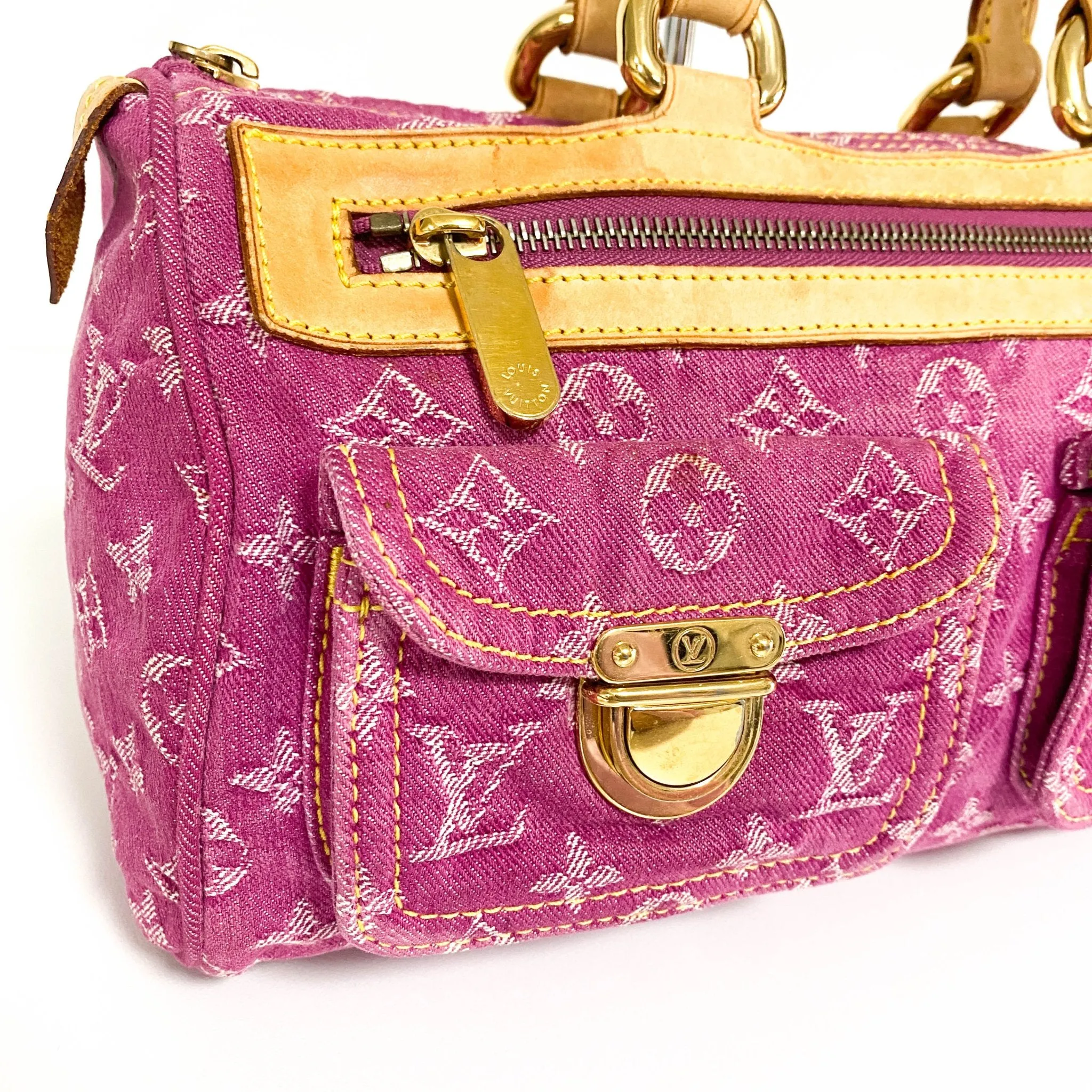 Monogram Denim Pink Neo Speedy