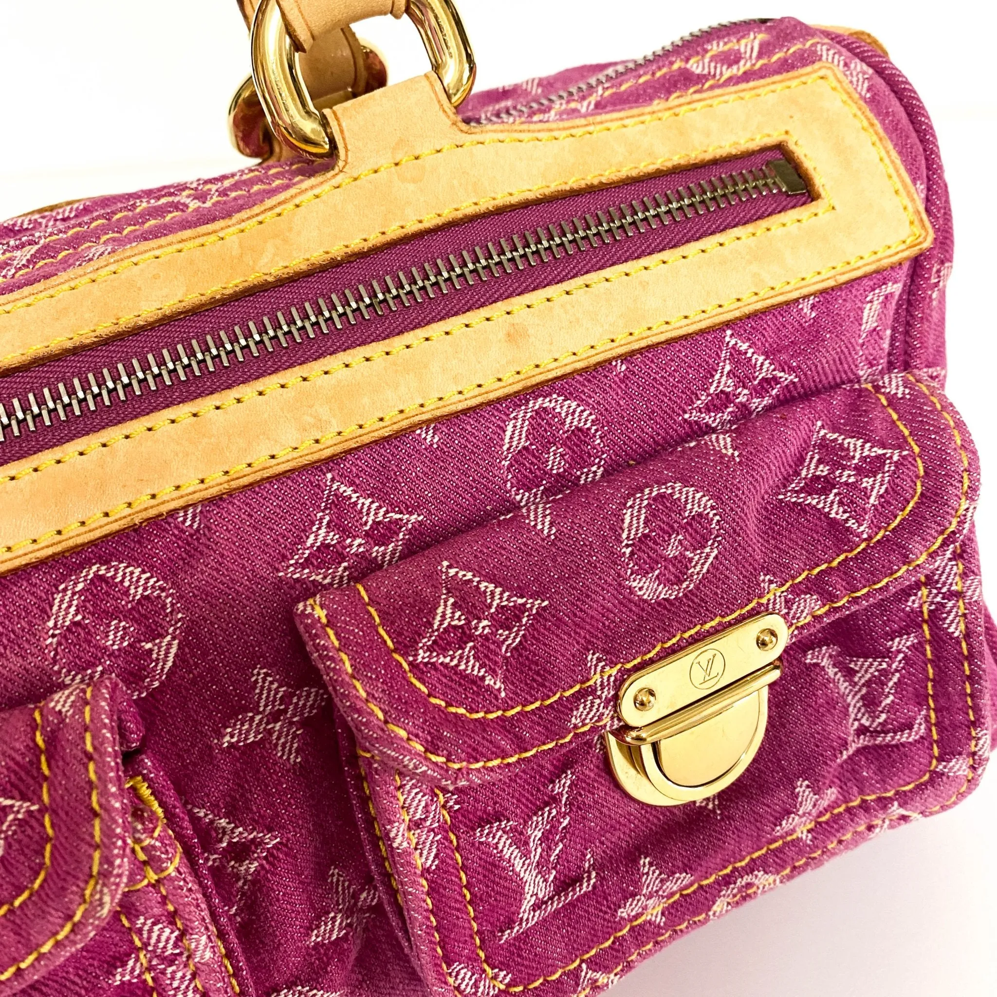Monogram Denim Pink Neo Speedy