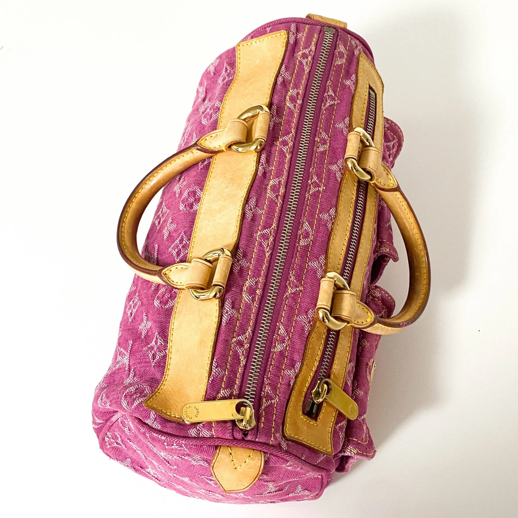 Monogram Denim Pink Neo Speedy
