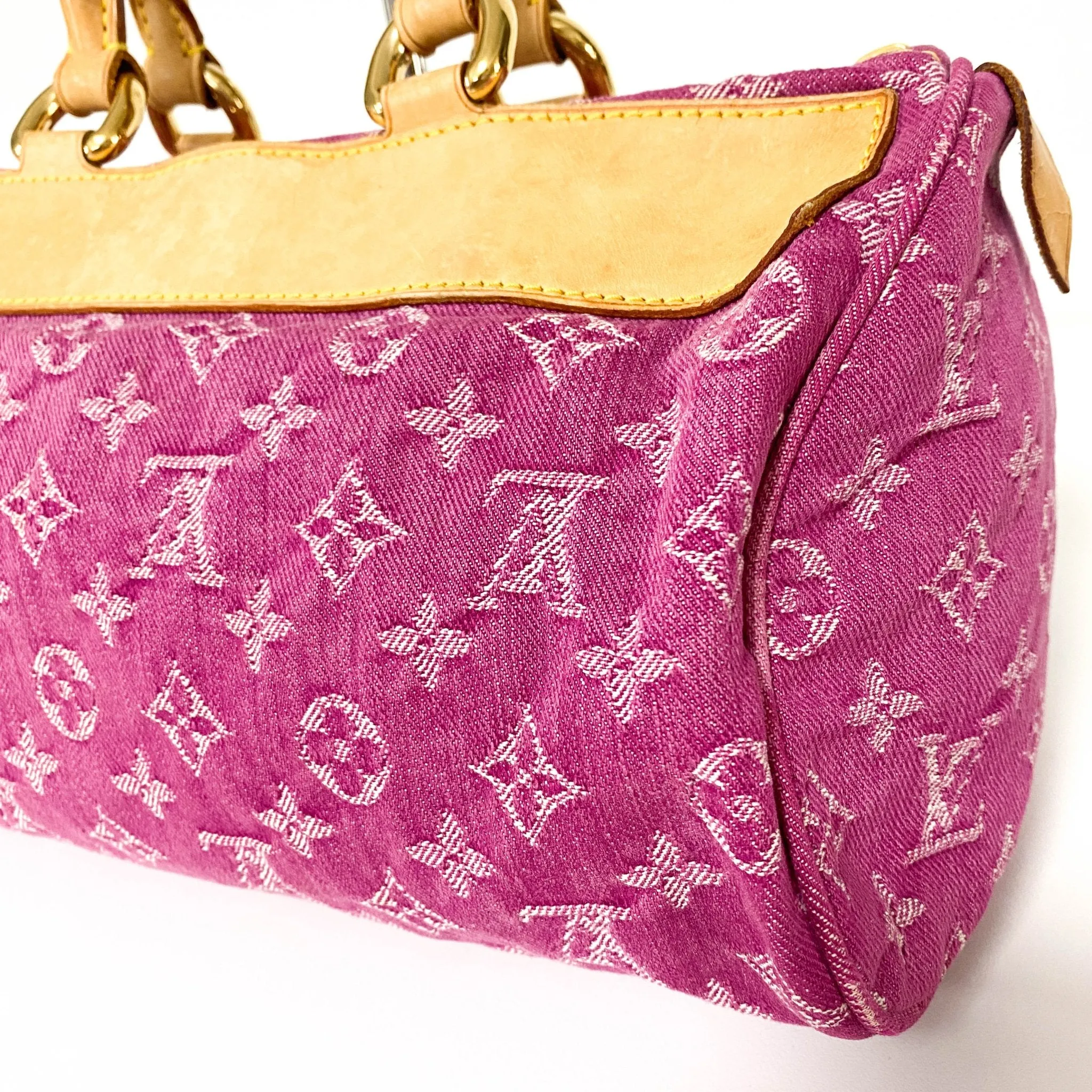 Monogram Denim Pink Neo Speedy