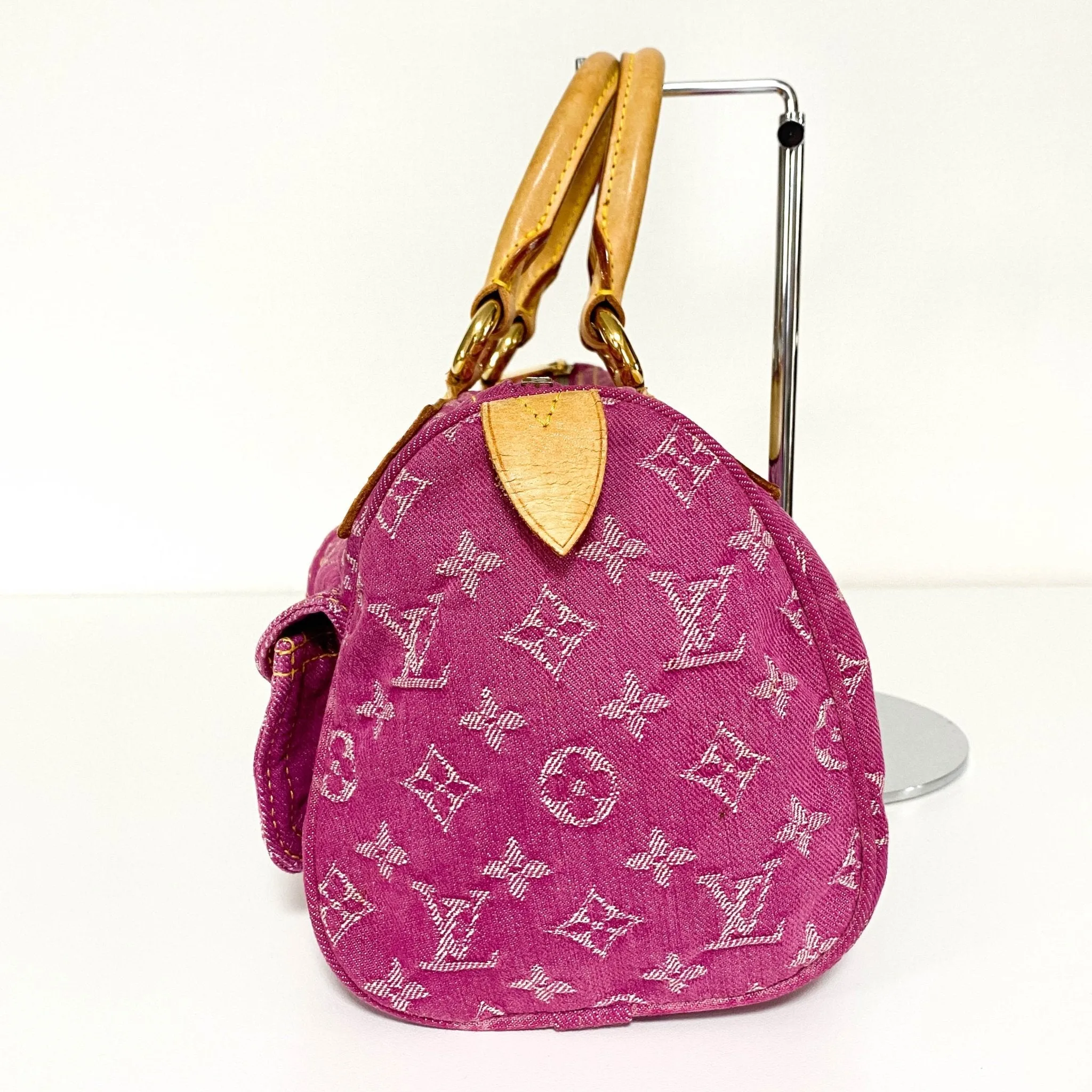 Monogram Denim Pink Neo Speedy
