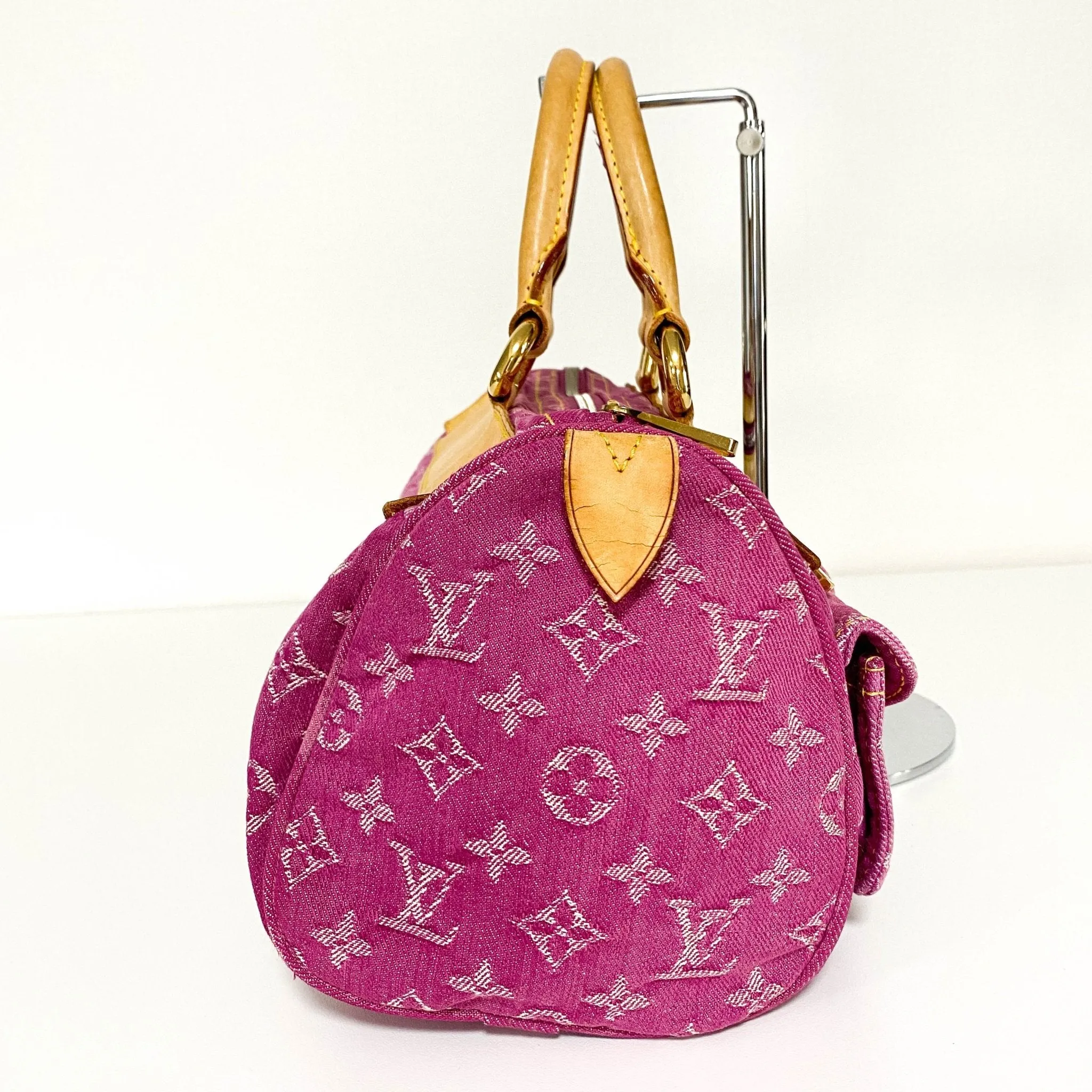 Monogram Denim Pink Neo Speedy