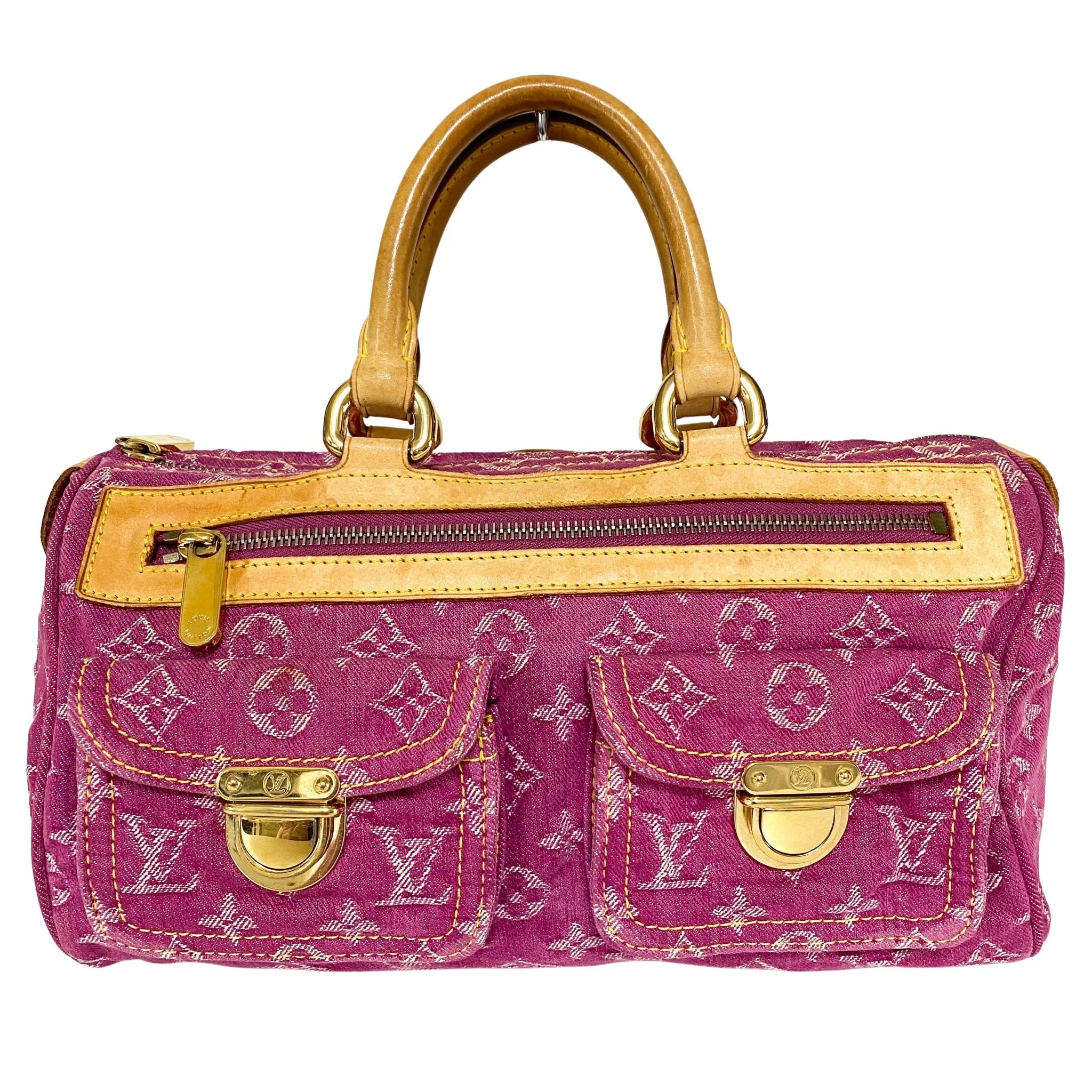 Monogram Denim Pink Neo Speedy