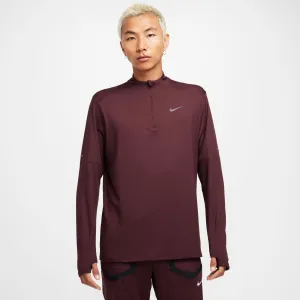 Nike Men's Dri-FIT Element Top Burgundy Crush / Reflective Silver