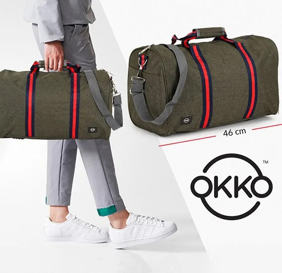 OKKO Travel Bag GH-204, Size 46cm - Green