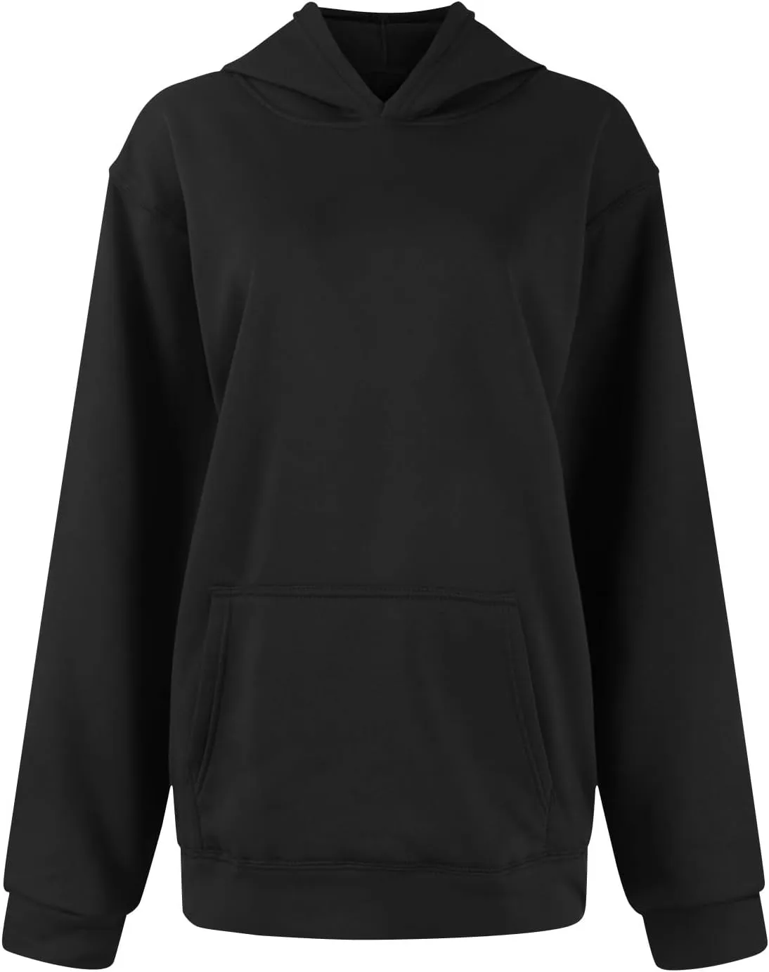 Oversized Sweatshirt for Women Comfort Fleece Hooded Sweatshirts Long Sleeve Pullover Cute Hoodies with Pocket