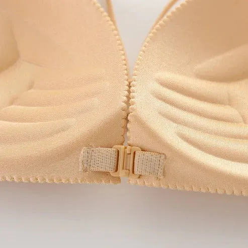 Pack of 3 Seamless Front Closure Light Padded Beauty Back Bras