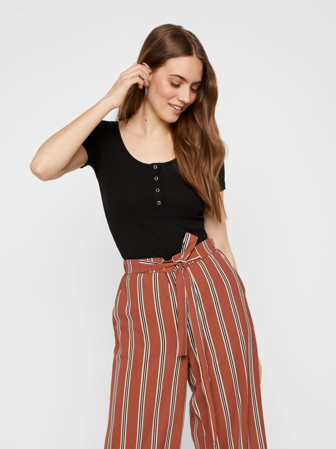 PCKITTE Tops - black