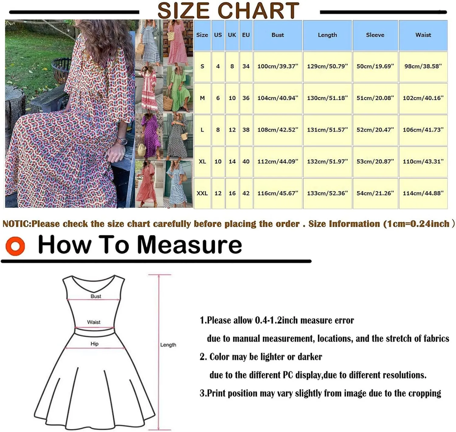 PETYCZEN Boho Dress for Women 2023 Summer Short Sleeve V Neck Floral Maxi Dress Flowy A Line Pleated Long Vacation Sundresses