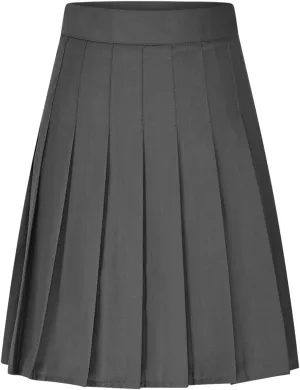 Pleated Skirt for Women Summer Elastic Waist School Uniform Cheerleader Skirts Casual Comfy Loose Plus Size Skorts
