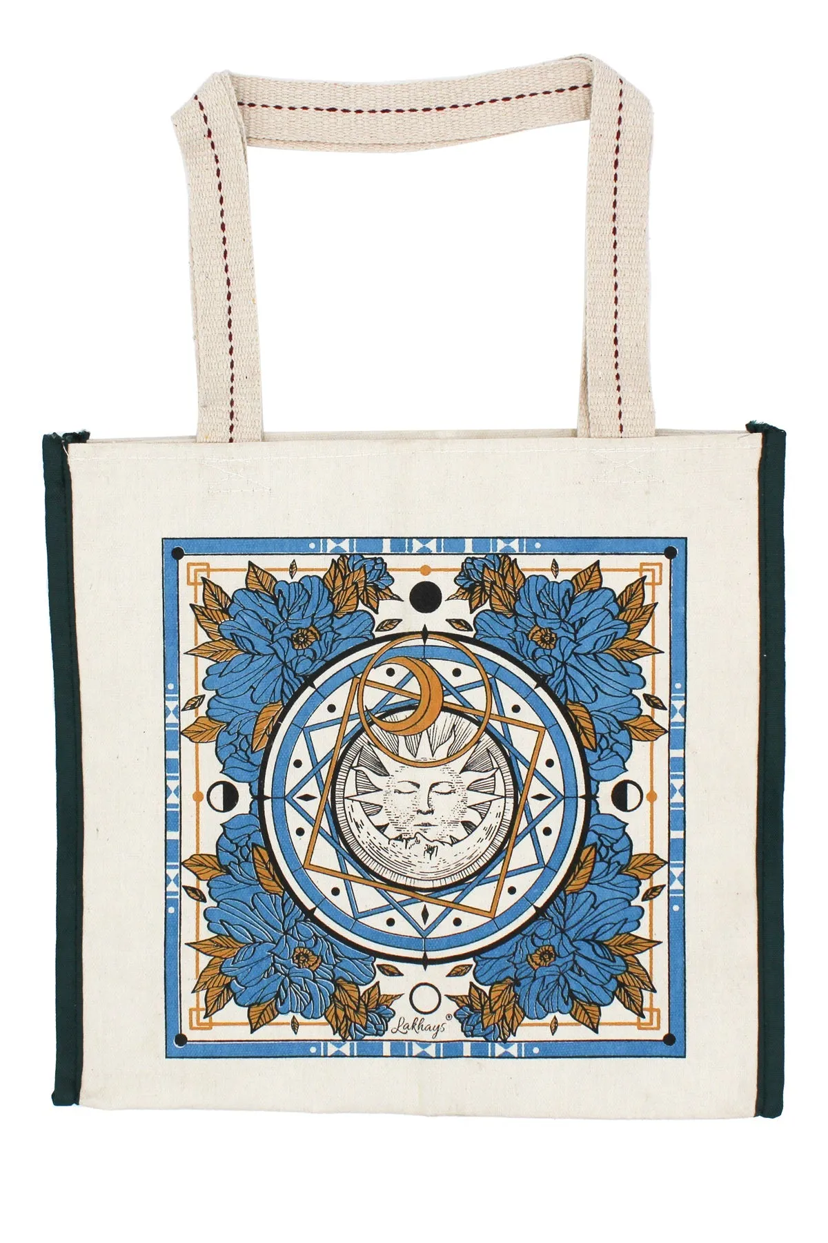 Psychedelic Trippy Boho Tote Bag