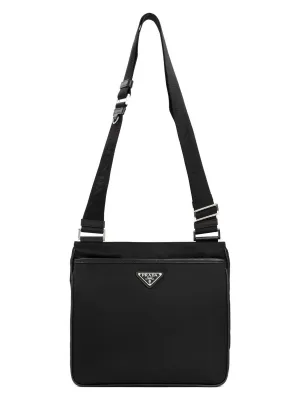 RE-NYLON AND SAFFIANO SHOULDER BAG