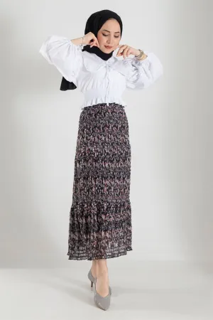 Sarah Ditsy Maxi Skirt