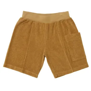 Short Side Pocket Lion Terry