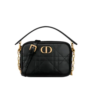 Small Dior Caro Top Handle Camera Bag