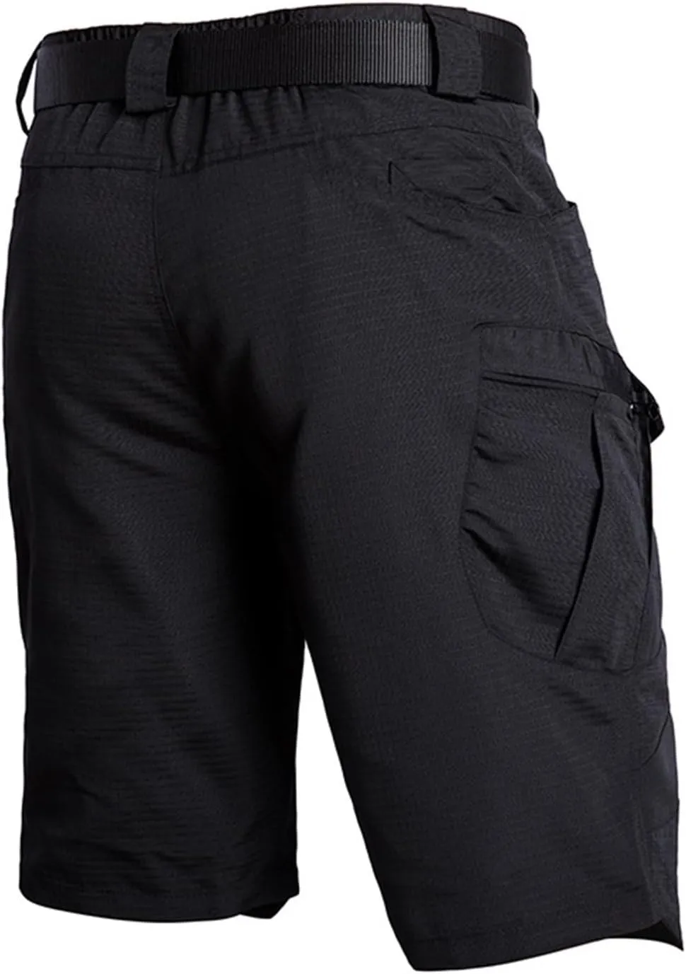 Tactical Shorts for Men Stretch Waterproof Quick Dry Cargo Pants Ripstop Lightweight Camping Hiking Pants with Pockets
