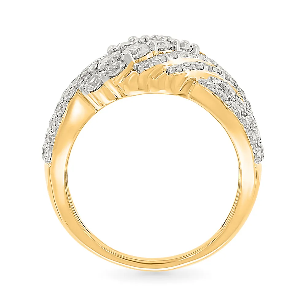 The Studded Radiance Ring