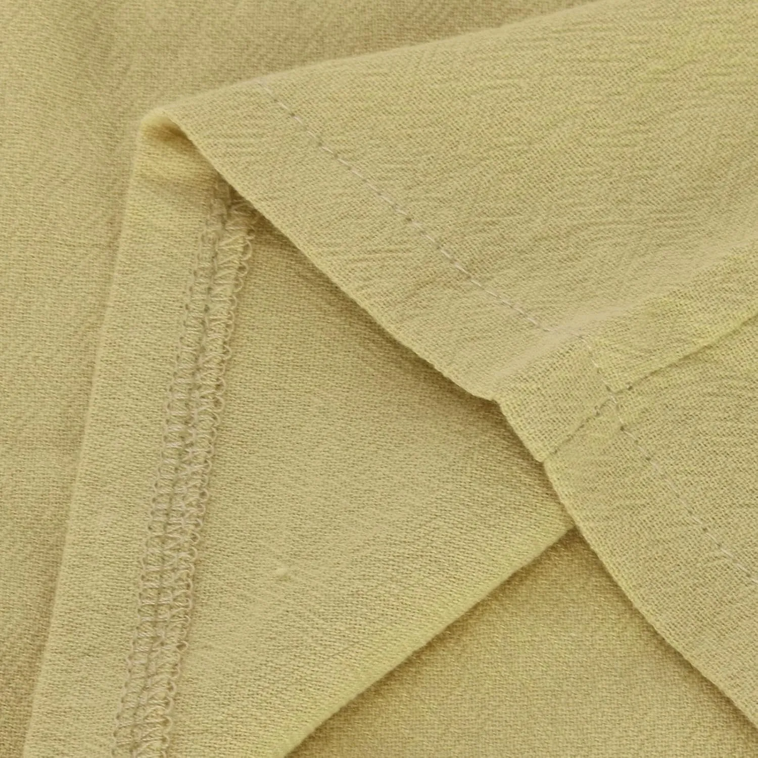 tuduoms High Waisted Wide Leg Pants for Women Cotton Linen Work Causal Pants Summer Drawstring Long Straight Lounge Trousers