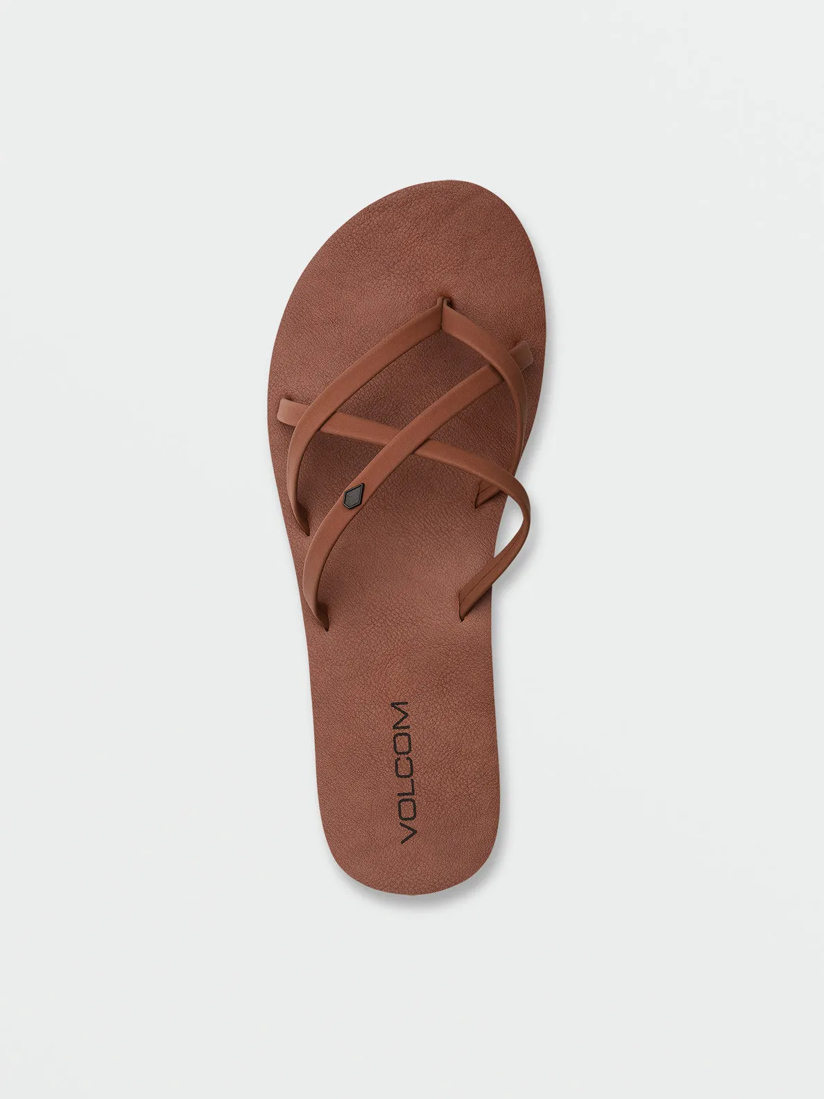 Volcom "New School II" Women's Sandals - Dark Clay