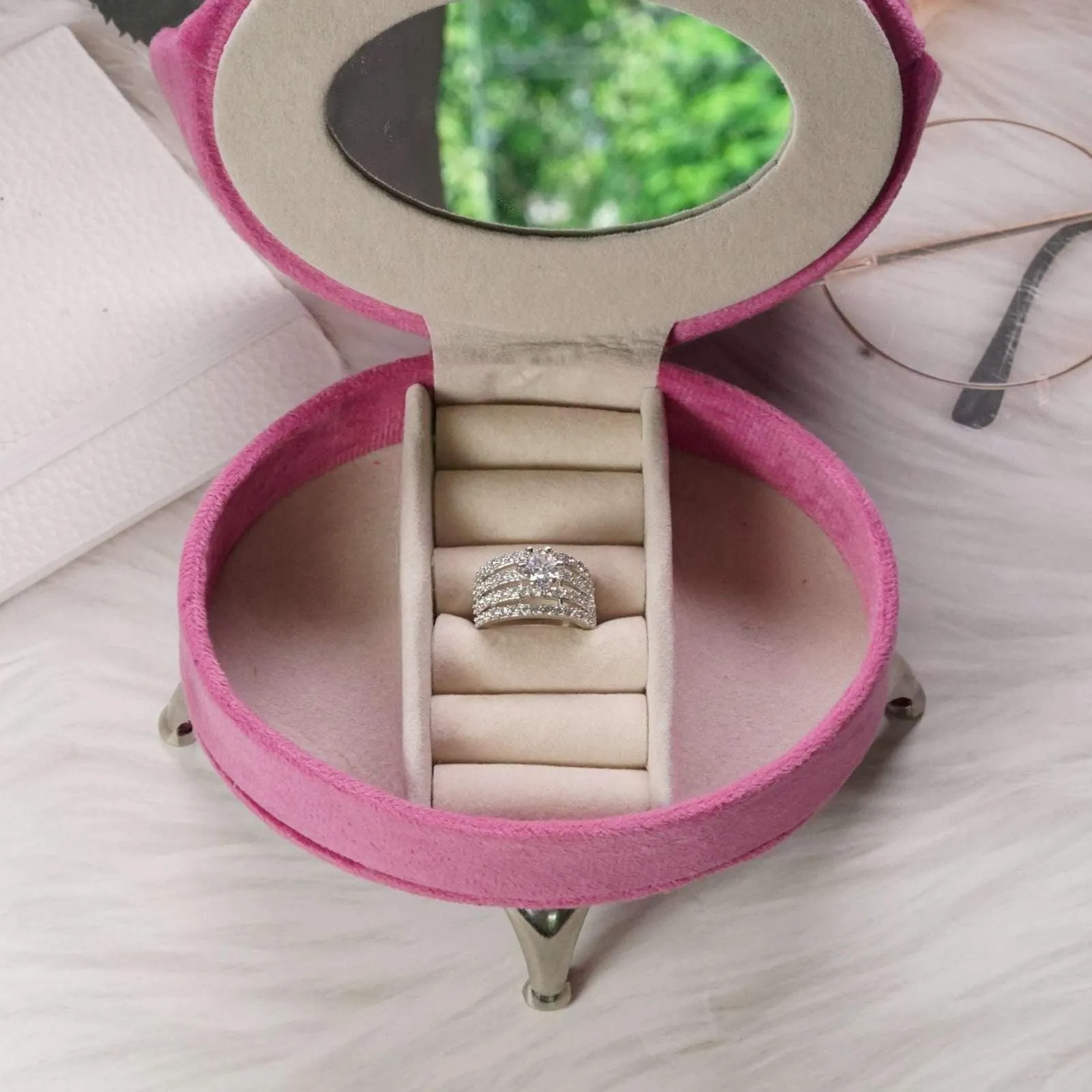 Vs sterling silver cocktail ring 133