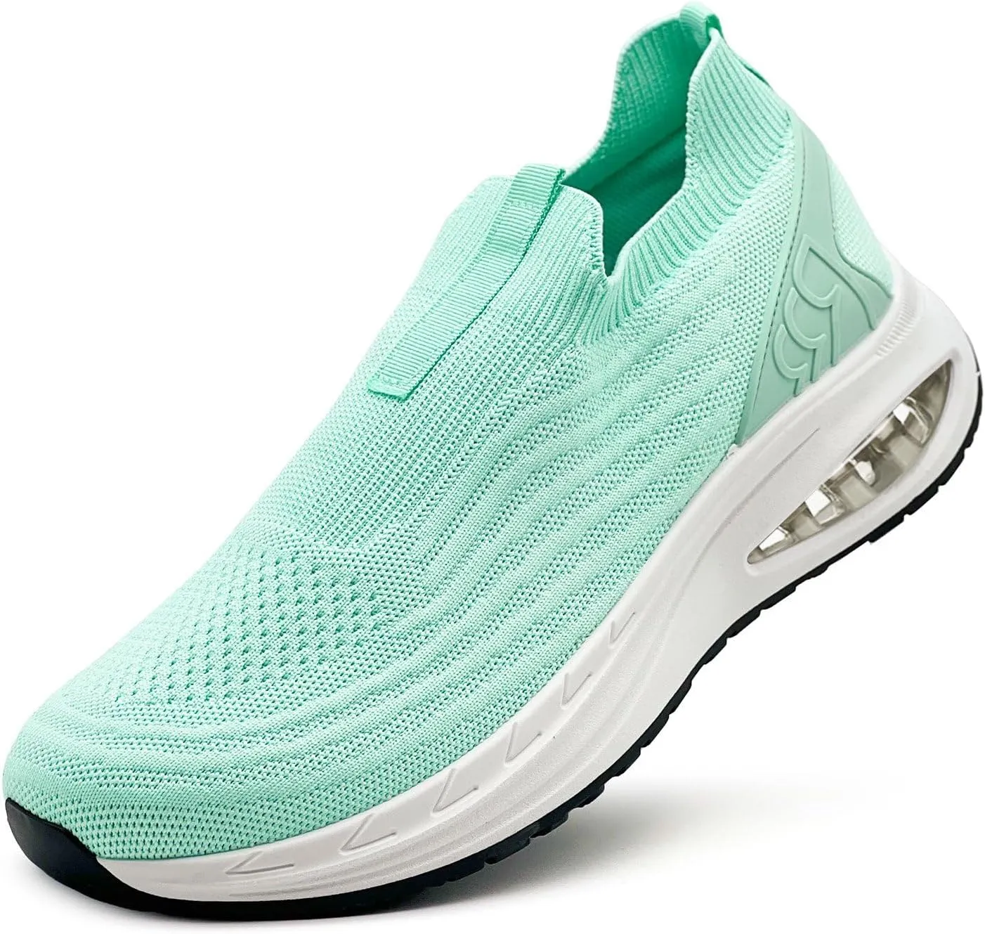 Wide Toe Box Shoes for Men and Women Arch Support Walking Shoes Cushioned Road Running Shoes Non Slip Mens Air Walking Sneakers for Athletic Tennis Orthopedic Plantar Fasciitis Workout Light Green39