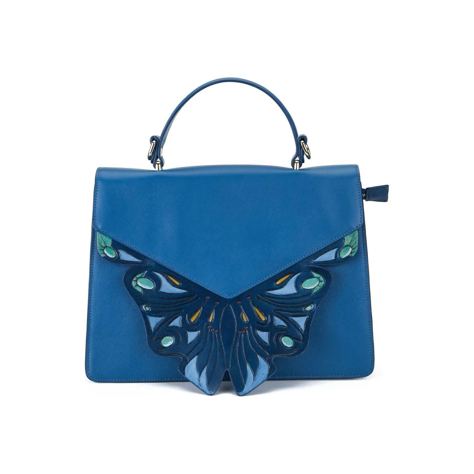 Wings Blue Shoulder Bag