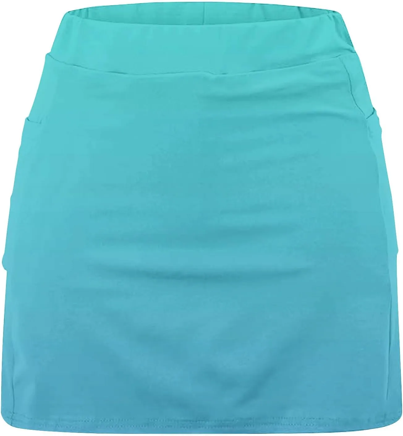 Womens Golf Skorts High Waist Athletic Skirt with Shorts Fashion Gradient Yoga Skirts Pants Summer Running Clothes