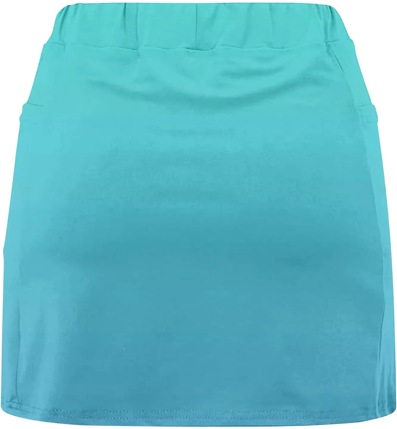 Womens Golf Skorts High Waist Athletic Skirt with Shorts Fashion Gradient Yoga Skirts Pants Summer Running Clothes