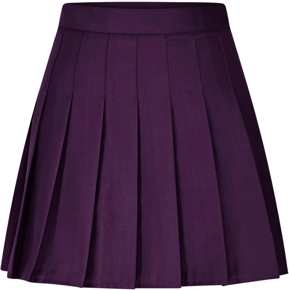 Womens Knee Length Tennis Golf Skirts Summer High Waisted Athletic Workout Skorts Casual Summer Midi Skirt