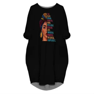 Women's Plus Size Dresses African Print Midi Dresses Long Loose Sundresses