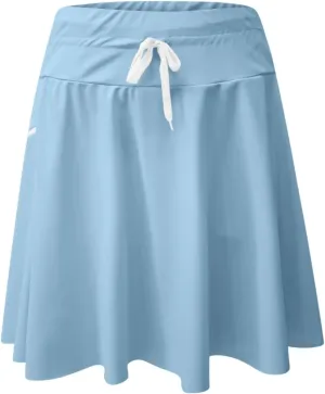 Women's Quick-Drying Underskirt Zipper Drawstring Tie-up High Waist Pleated Plain A Line Short Mini Skirts