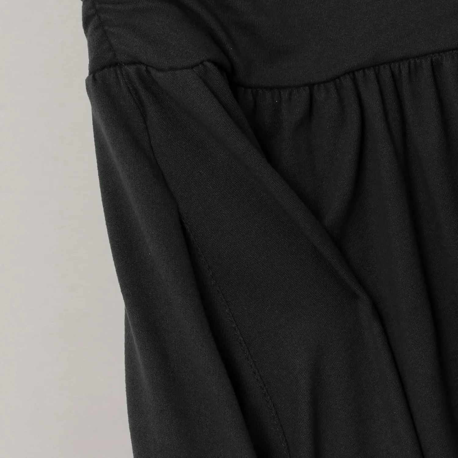 Women's Skirts Skirts for Women Regular and Plus Size Skirt with Pockets Below The Knee Length Ruched Flowy Midi
