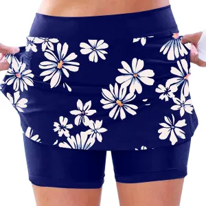Womens Summer Tennis Skirts with Shorts Underneath, Pickleball, Athletic, Workout and Golf Skorts with Pockets