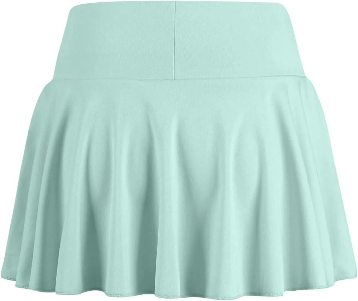 Women's Tennis Skirt Summer High Waist Tiered Mini Skort Built-in Shorts