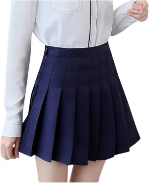 Women's Tennis Skirts Summer High Waist Tiered Athletic Skirts Golf Yoga