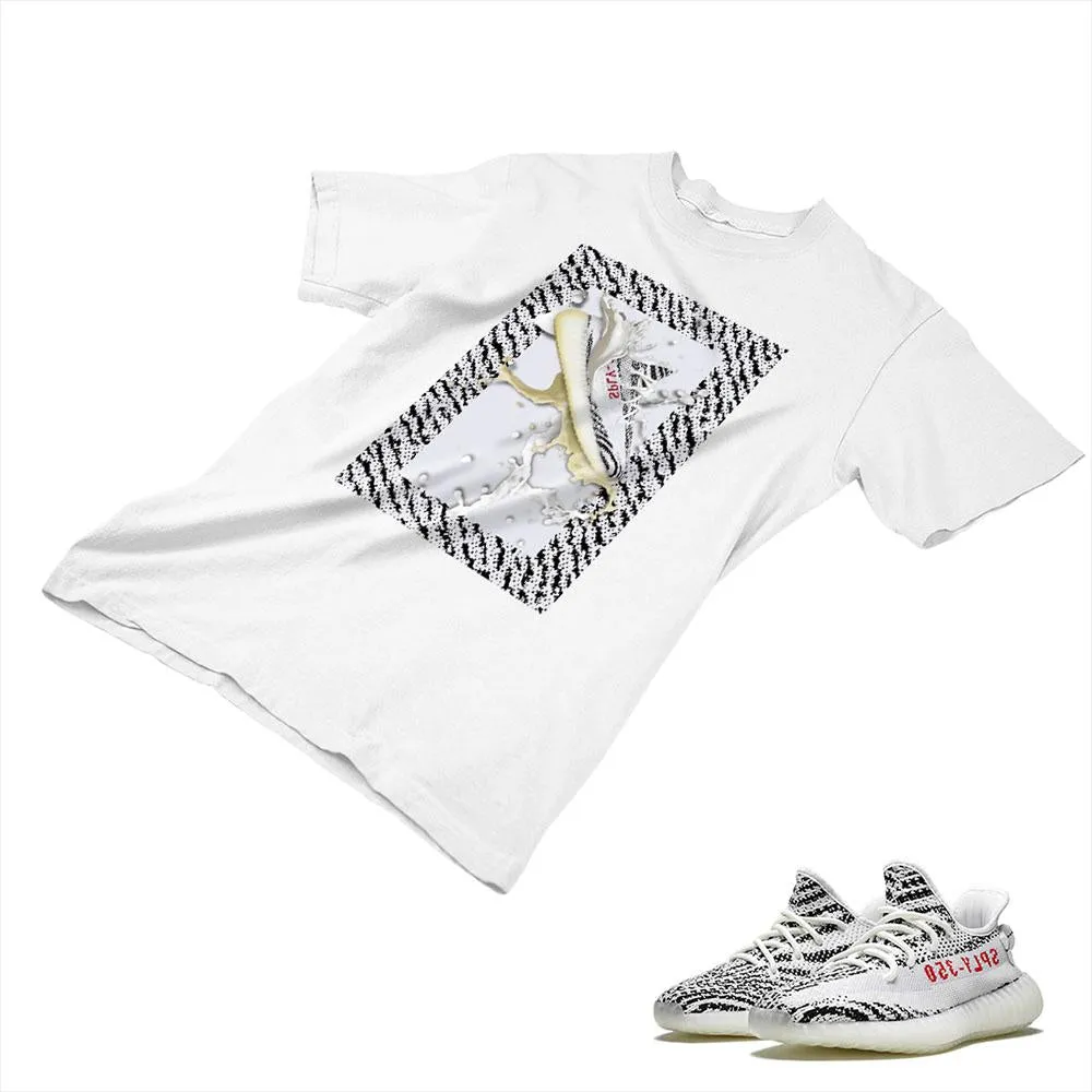 YEEZY 350 v2 Zebra Matching Custom Designed T shirt AD-Y-17-22