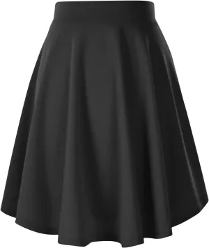 Yoga Skirt for Women Pleated Ruched Workout Short Skirt Comfy High Waisted Swing Athletic Sports Running Midi Skirt