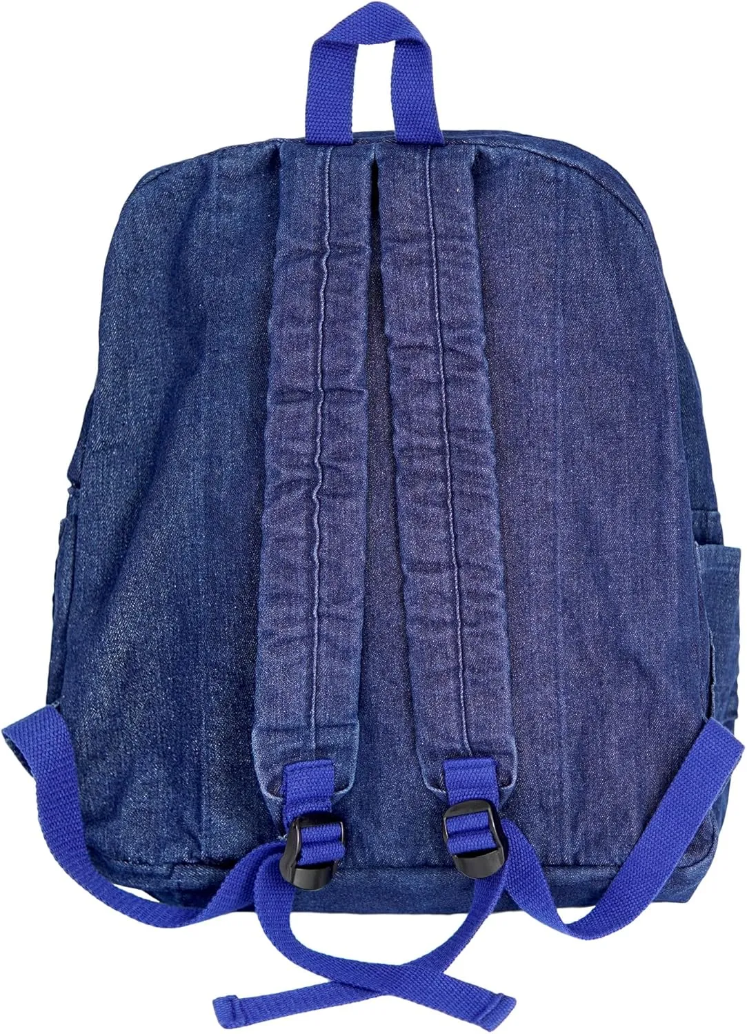 YunZh Denim Backpack Casual Style Lightweight Jeans Backpacks Classic Retro Travel Daypack