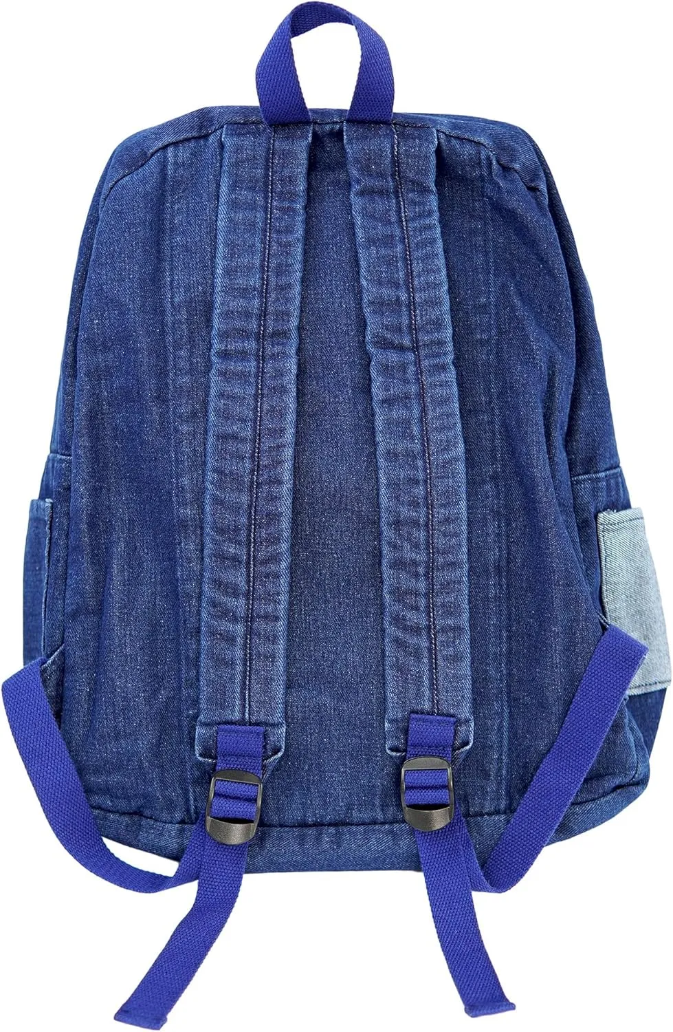 YunZh Denim Backpack Casual Style Lightweight Jeans Backpacks Classic Retro Travel Daypack